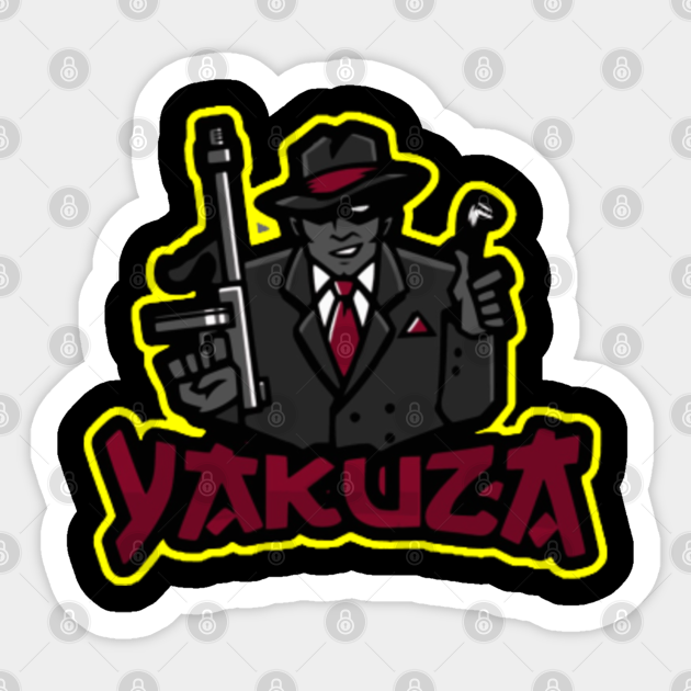 yakuza Yakuza Sticker TeePublic